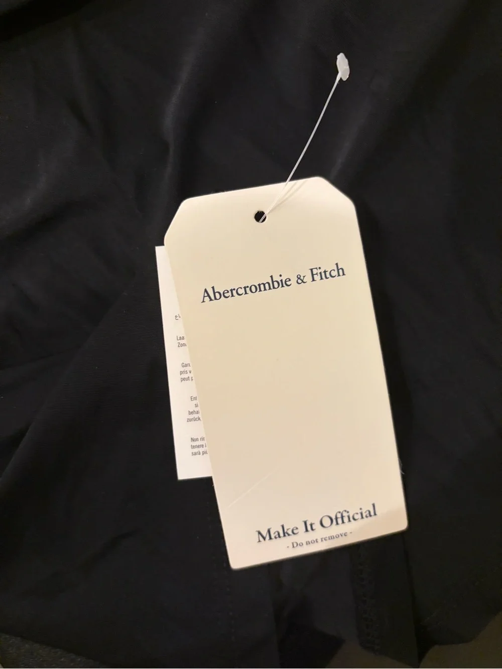 Abercrombie and Fitch Black Halter Wrap Maxi Dress - NWT Size Medium